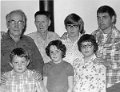 Dad, Bob, Carol Ann, Jim, Rod, sisters Zieler